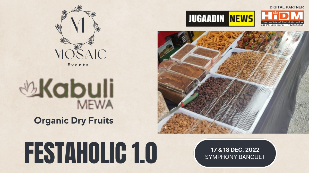 Mosaic Events Festaholic 1.0 exhibitor Kabuli Mewa