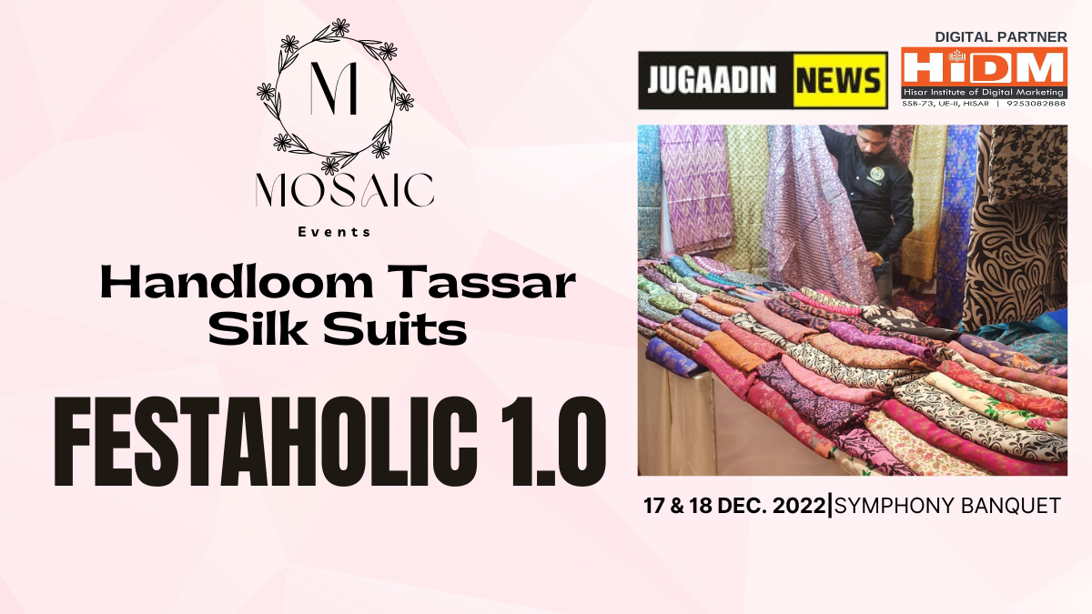 Mosaic Events Festaholic 1.0 | Handloom Tassar Silk Suits