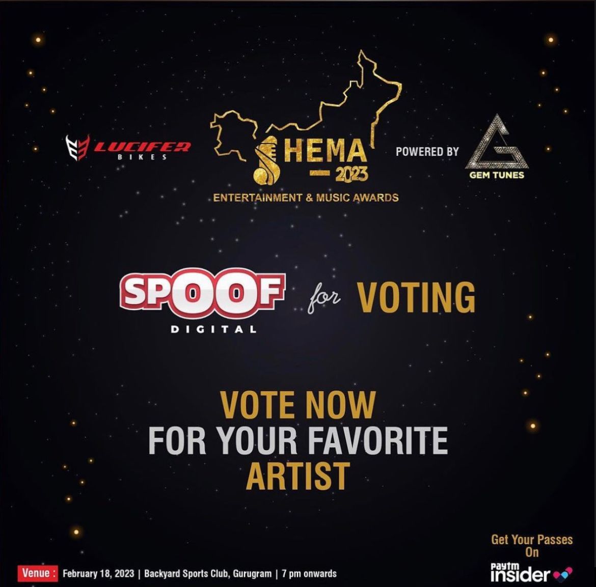 HEMA 2023 Award | Haryana entertainment and music Awards