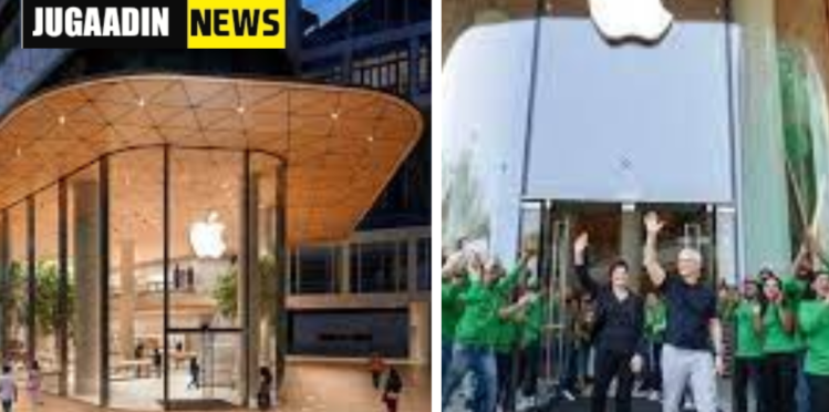 Apple's first india store in mumbai
