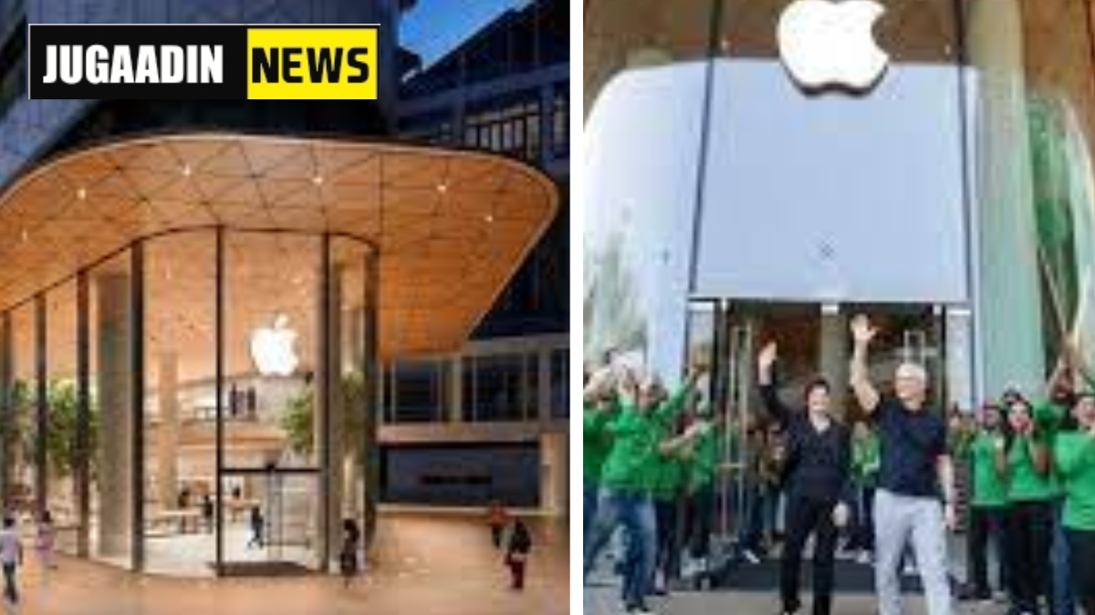 Apple's first india store in mumbai