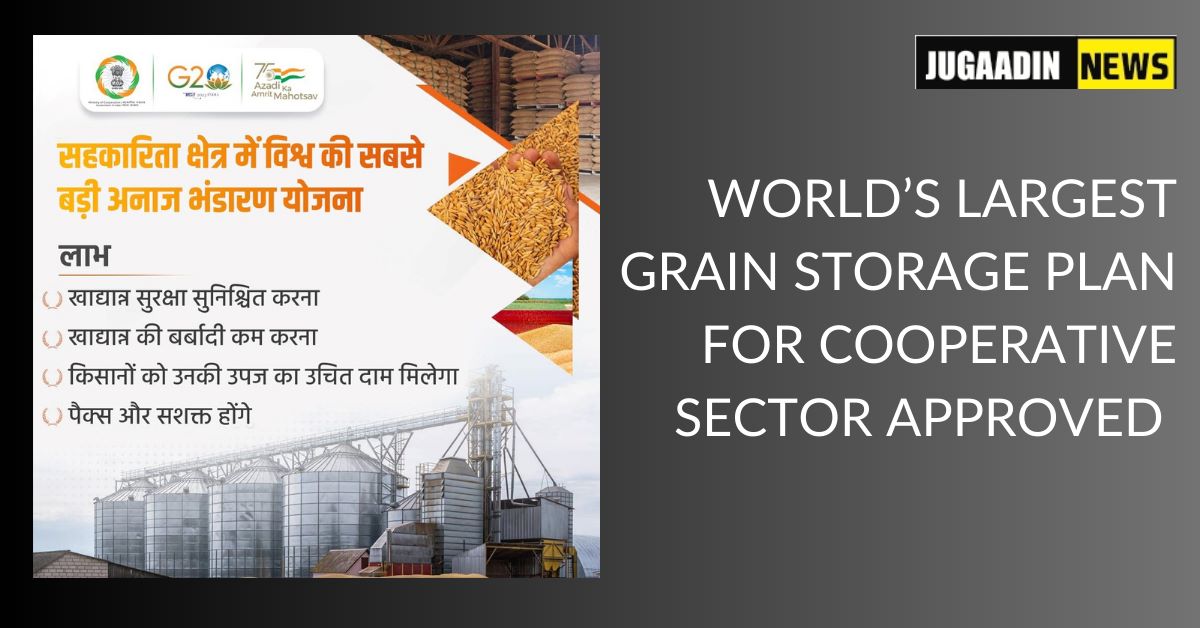 Largest grain storage plan