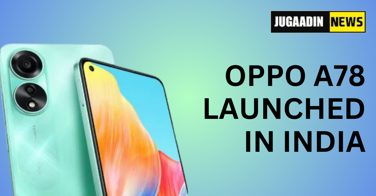 OPPO A78 smartphone