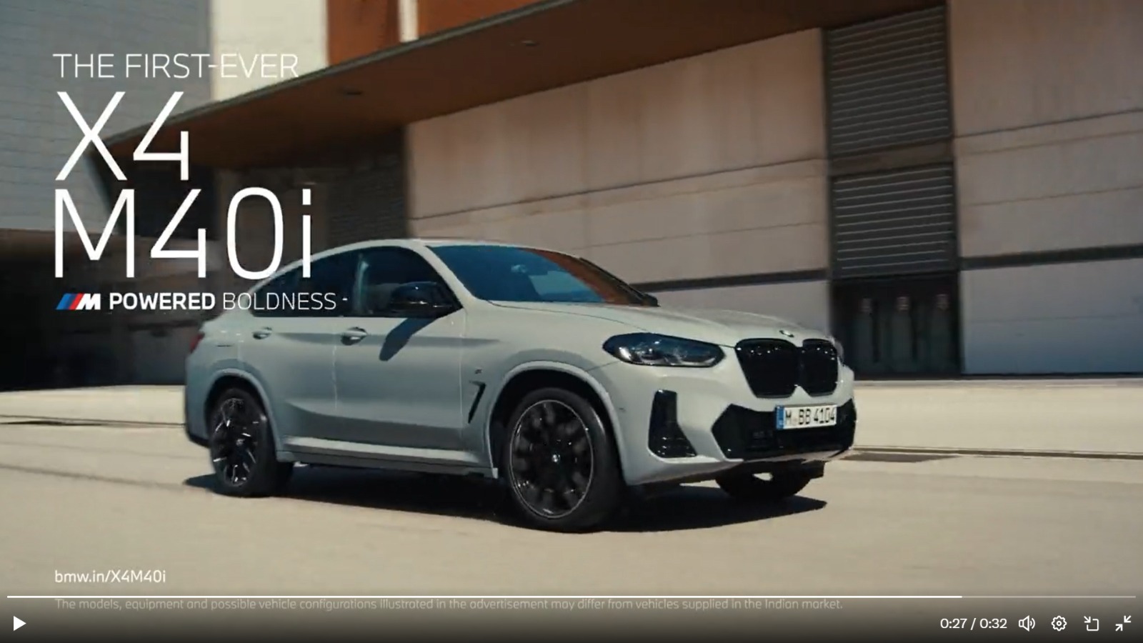 BMW X4 M40i