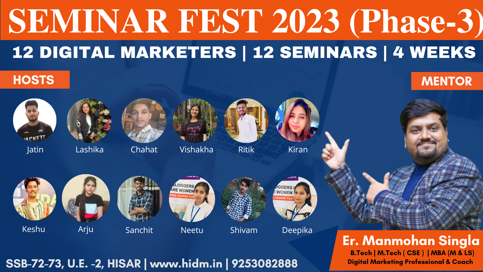 Digital Marketing Seminar Fest 2023 phase 3