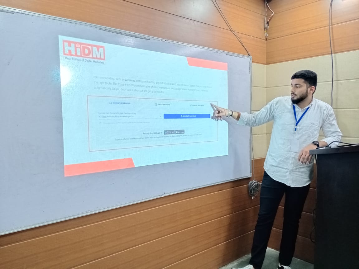 Seminar on Top AI tools for Digital Marketers