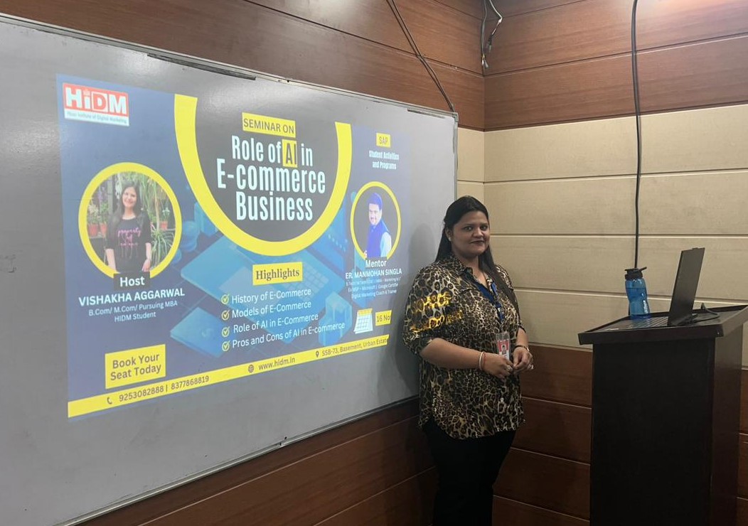 Seminar on the Role of AI in Ecommerce