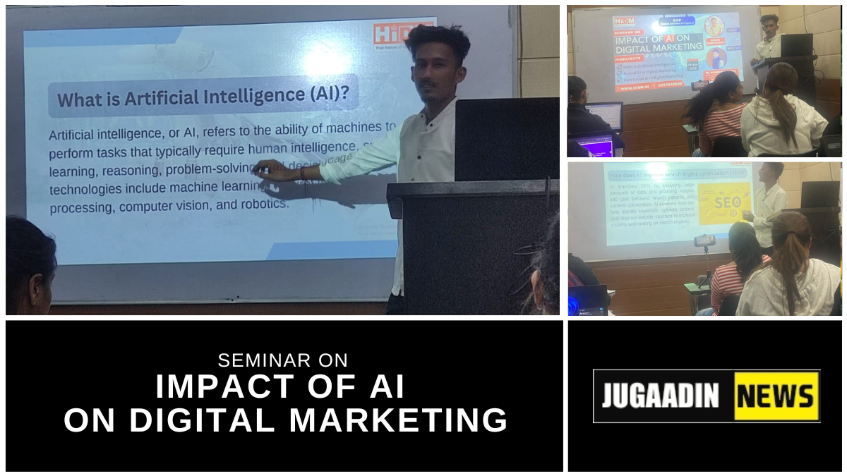 Seminar on impact of AI on Digital Marketing
