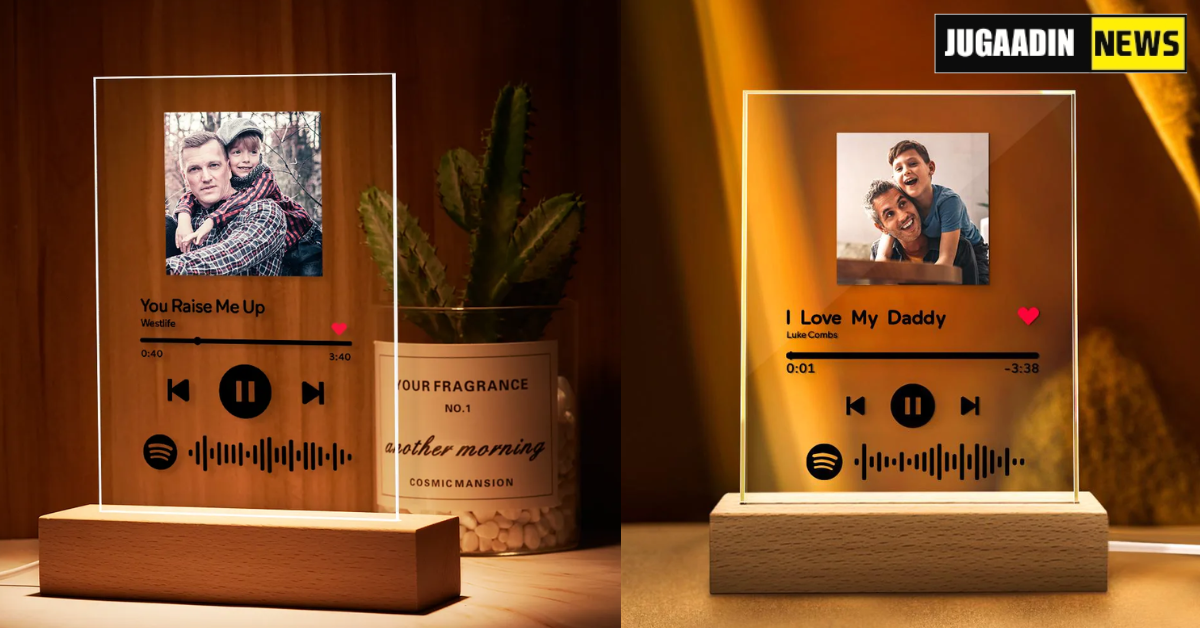 Customized Spotify Plaque for Valentine’s Day