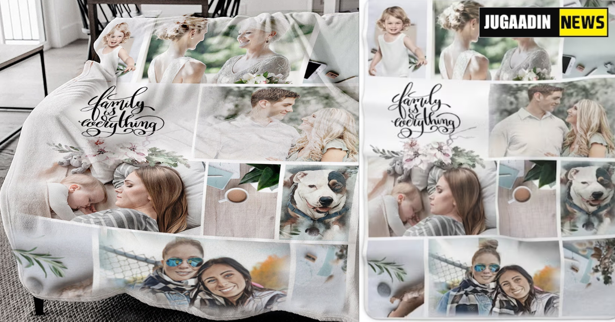 Customized photo Blanket for Valentine’s Day