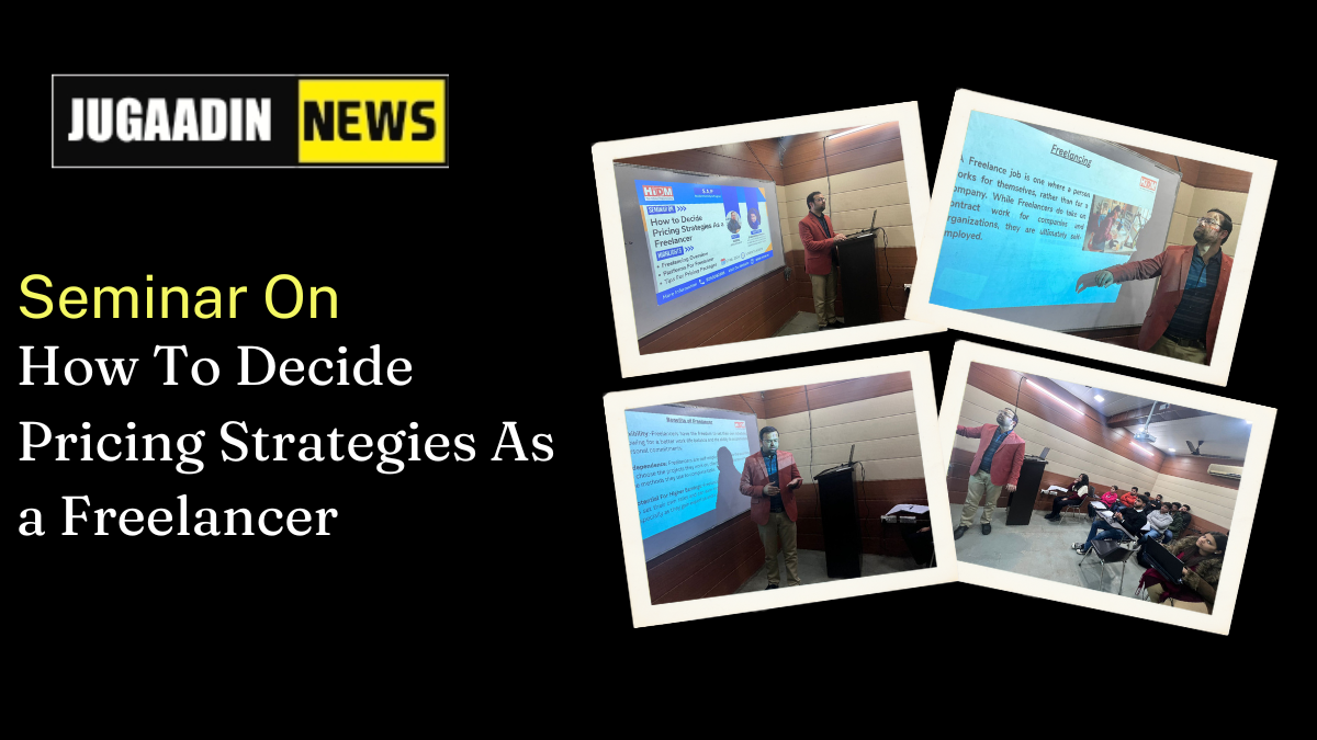 Seminar on How to Decide Pricing strategies as a freelancer