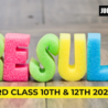 UP Board Result 2024 for classes10th & 12th