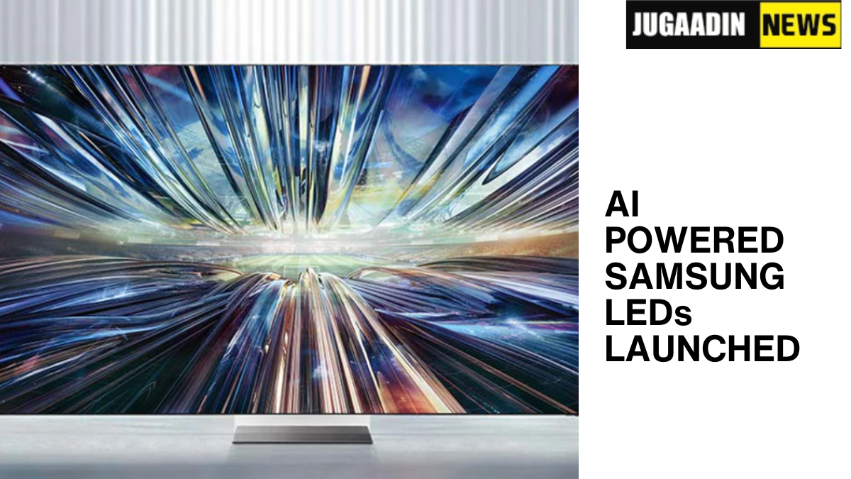 tv with vibrant colours and announcing its launch