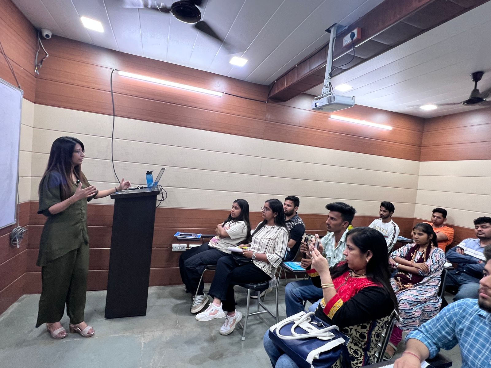 Seminar on Stress and its management held at HiDM