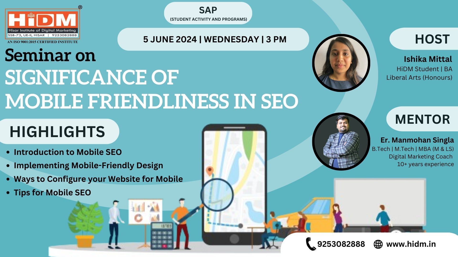 seminar on Significance of Mobile Friendliness in SEO