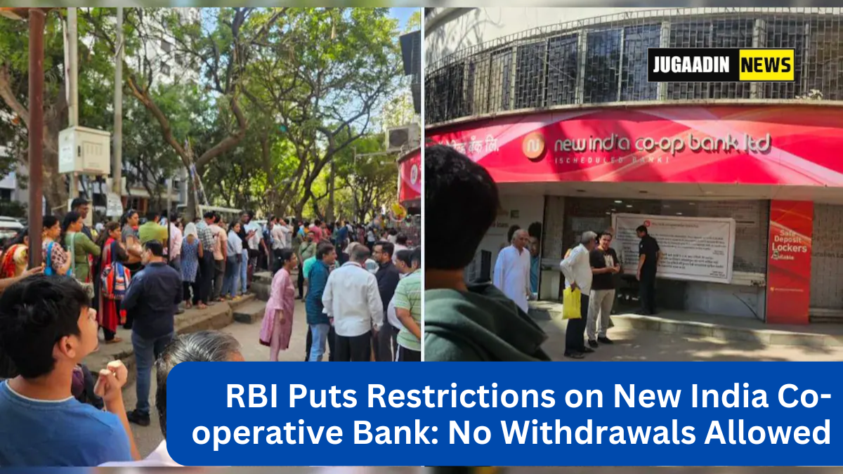 RBI Imposes Restrictions on New India Co-operative Bank, Customers Unable to Withdraw Funds.