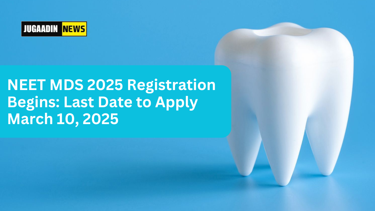 The National Board of Examinations in Medical Sciences (NBEMS) has started the online application process for the NEET MDS 2025 exam today. This exam is the only entrance test for admission to the Master of Dental Surgery (MDS) courses in India.