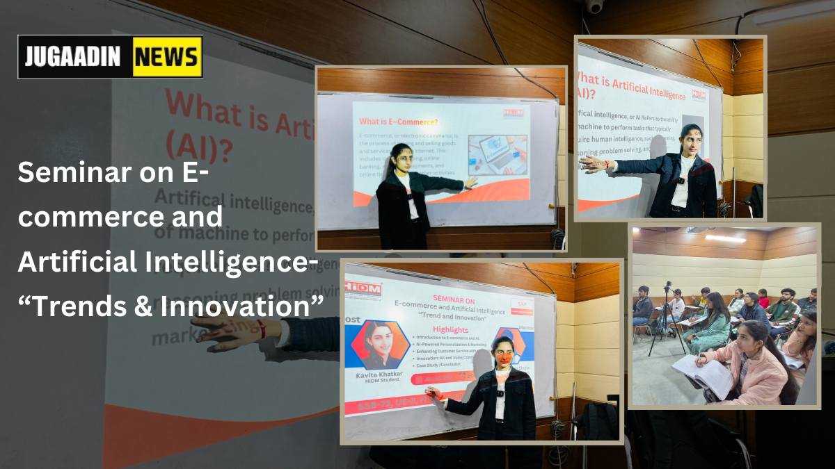 Seminar on 'E-commerce and Artificial Intelligence "Trend and Innovation"' at HIDM