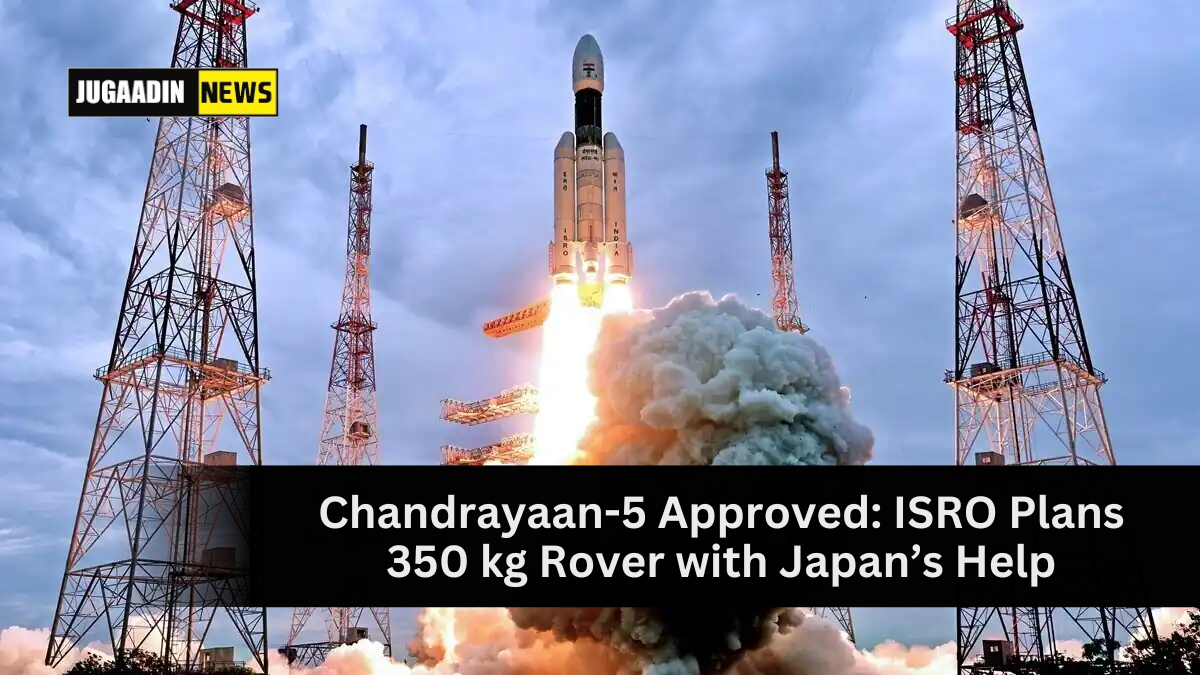 ISRO's Chandrayaan-5 mission, featuring a 350kg rover, is approved. A crucial step in India's lunar exploration with Japan's collaboration and advanced tech.