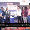 HIDM app launch event – Students and faculty celebrating the 6th anniversary with the unveiling of the new digital learning app.