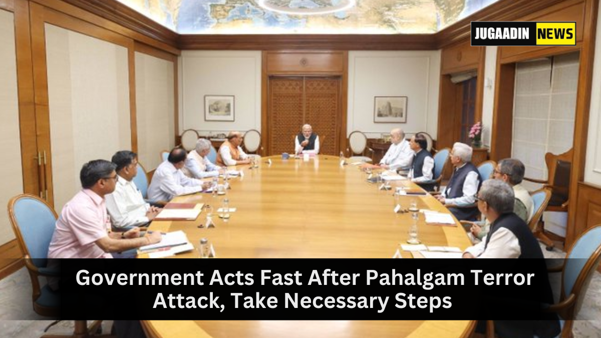 PM Modi reviews national security steps after Pahalgam terror attack.