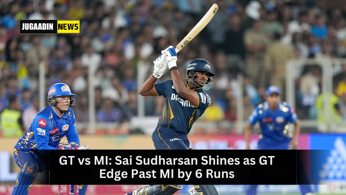 Gujarat Titans defeat Mumbai Indians by 6 runs in IPL 2025 on March 26.