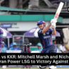 KKR vs LSG IPL 2025 match highlights – Marsh and Pooran celebrate Lucknow’s thrilling win
