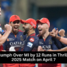 Rajat Patidar celebrates his half-century in MI vs RCB IPL 2025 match at Wankhede