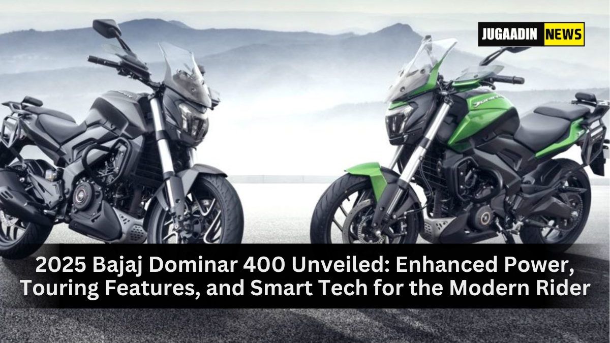 2025 Bajaj Dominar 400 motorcycle with updated design and touring features