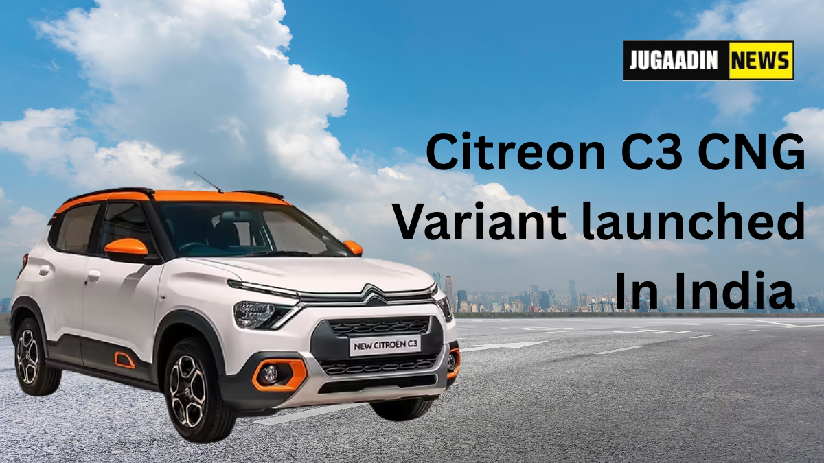 Citroen C3 CNG Variant launched in India