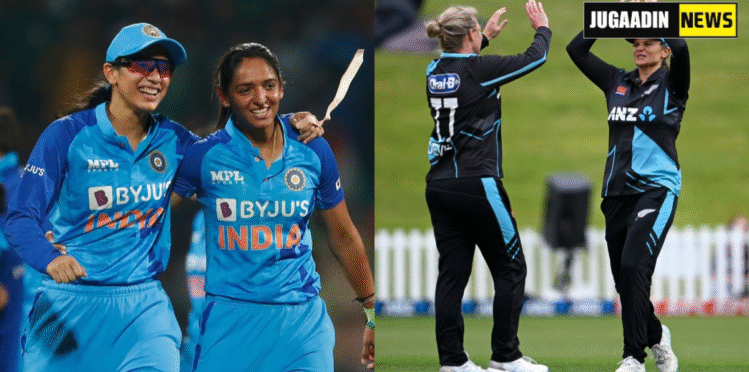India women vs New Zealand women in the ICC Women's World Cup