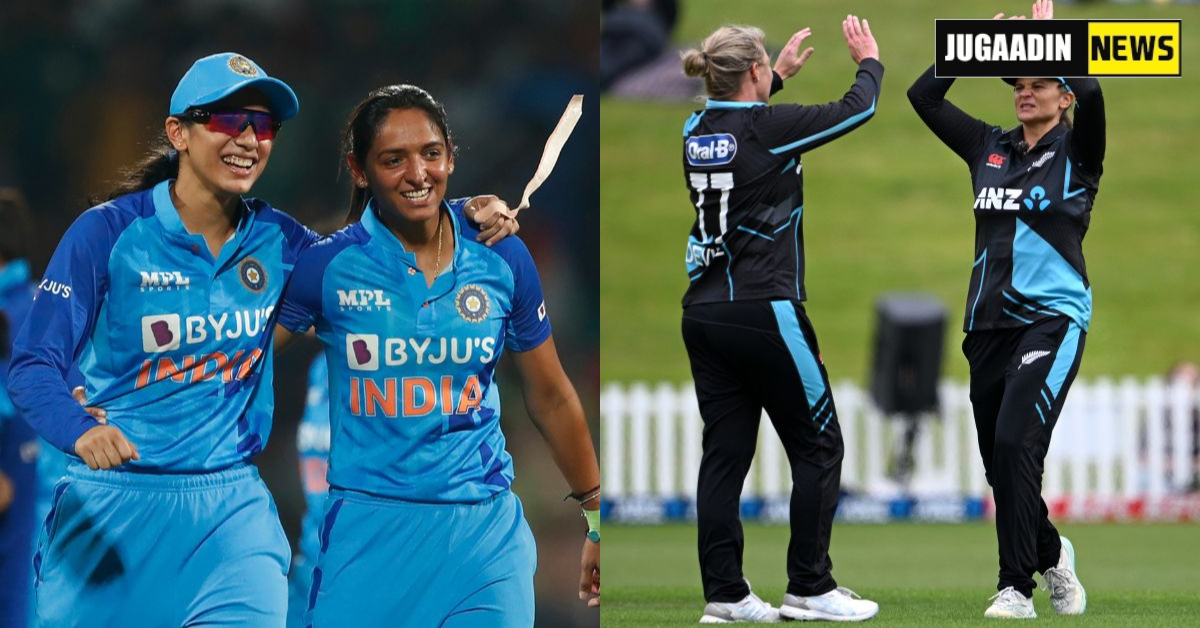 India women vs New Zealand women in the ICC Women's World Cup