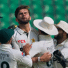 Pakistan Team celebrating in Pakistan vs South Africa