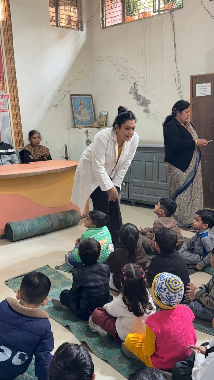 Eye Screening Camp at Lahoria School By Gobind Nursing Home