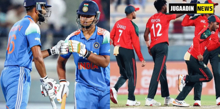 India A vs Bangladesh A in the Asia Cup Semi Finals.