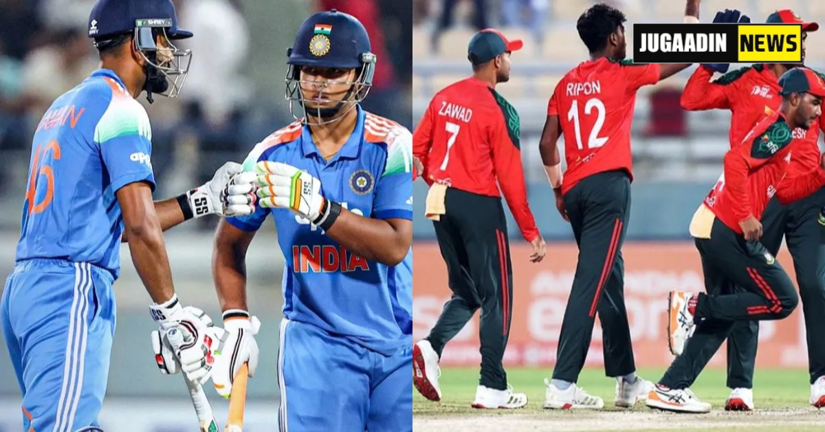 India A vs Bangladesh A in the Asia Cup Semi Finals.