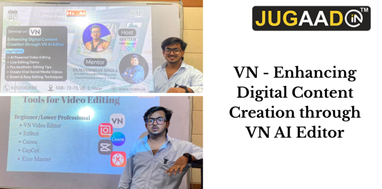 seminar on Enhancing Digital Content Creation through VN AI Editor