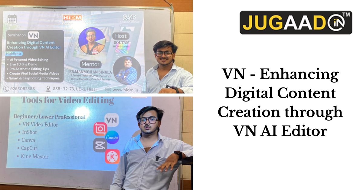 seminar on Enhancing Digital Content Creation through VN AI Editor