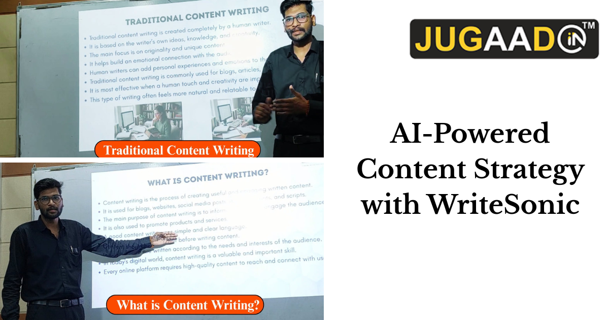 Seminar on “AI-Powered Content Strategy with WriteSonic