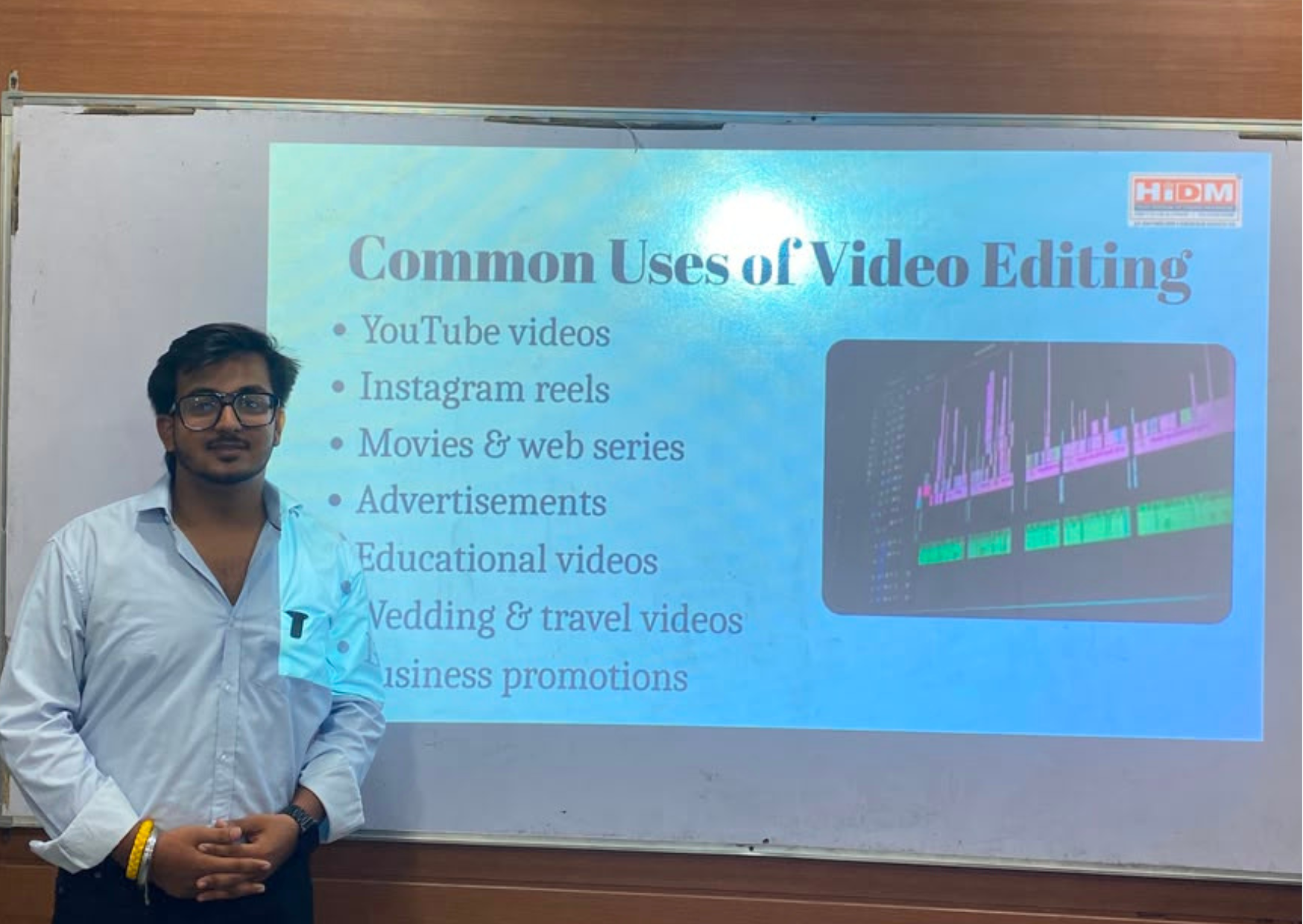 Common uses of video editing