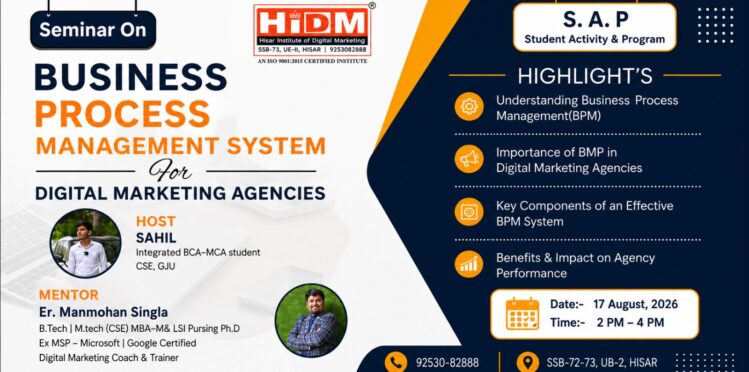 seminar on Business process management system