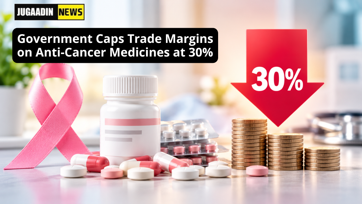 Cancer medicines, pills and pink awareness ribbon highlighting efforts to make cancer treatment more affordable.
