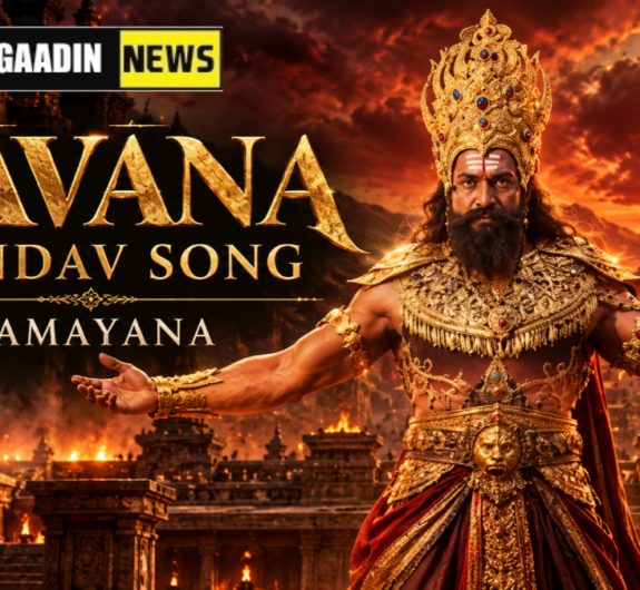 Yash as Ravana in the Ramayana Ravana Tandav song featured image
