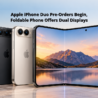 Apple iPhone Duo foldable smartphone with dual displays featured in Jugaadin News