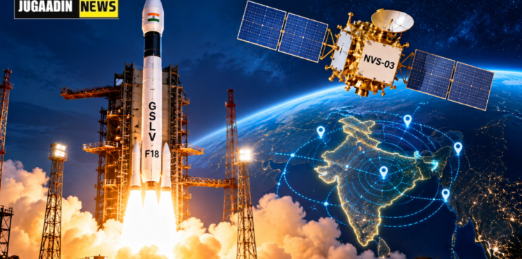 ISRO GSLV-F18 rocket launch carrying the NVS-03 navigation satellite to strengthen India's NavIC system