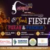Cultural & Food Fiesta 2.0 – Purab Aur Paschim event poster by Sanskriti Group, featuring cultural performances, food, fashion, live band and dance, with event sponsors and partners in Hisar on October 4, 2026.