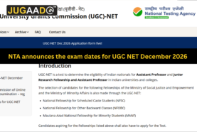 NTA announces the exam dates for UGC NET December 2026